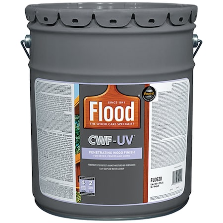 Flood CWF-UV Matte Redwood Water-Based Wood Finish 5 gal FLD521-5